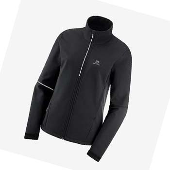 Salomon AGILE SOFTSHELL Bundy Damske Čierne | SK 3190HAP